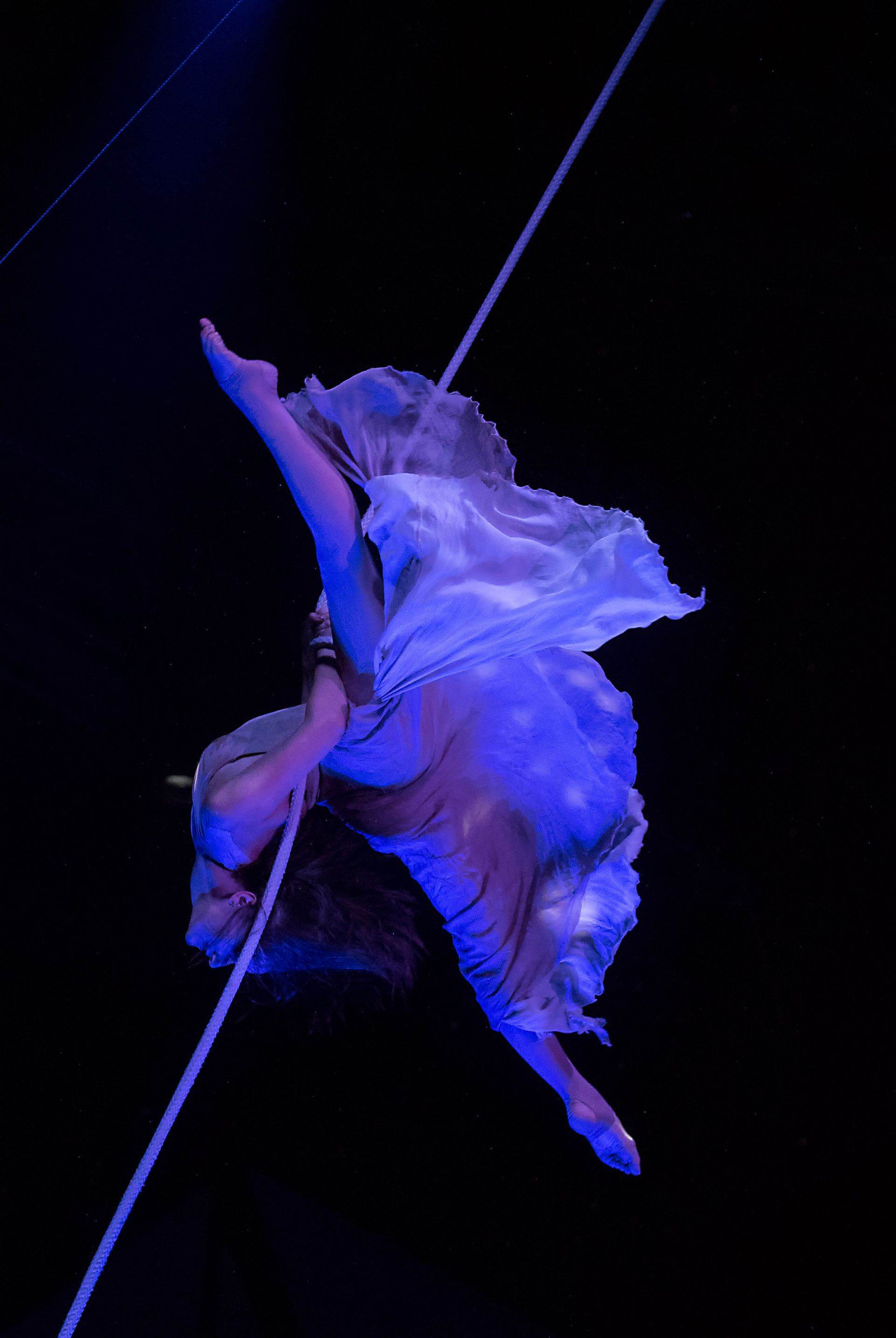 Scalada - Vision by Cirque du Soleil 2016: Dansa aèria amb corda